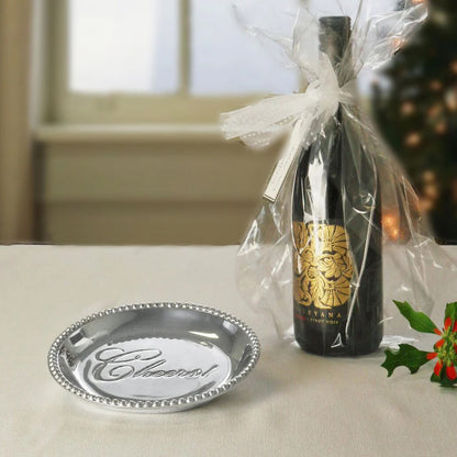 Giftables - Organic Pearl Round Wine Plate