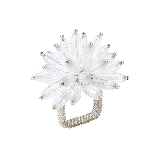 KSB Constellation Napkin Ring in Silver & Crystal