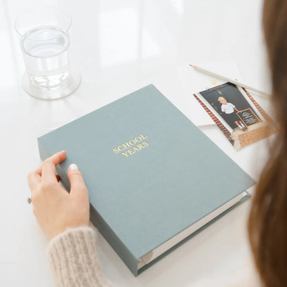 School Years Book - Harbor Blue Linen