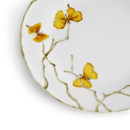 Butterfly Ginkgo Gold - Dinner Plate 11"