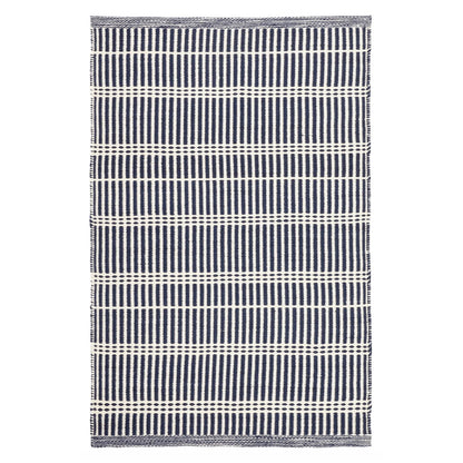 Marlo Handwoven Indoor/Outdoor Runner - Navy 2.5x8