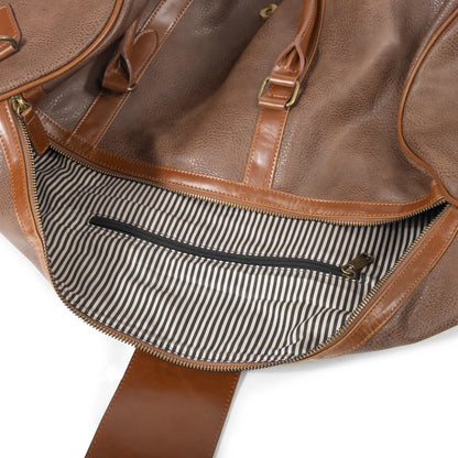 The Oxford Duffel Bag - Chocolate Brown