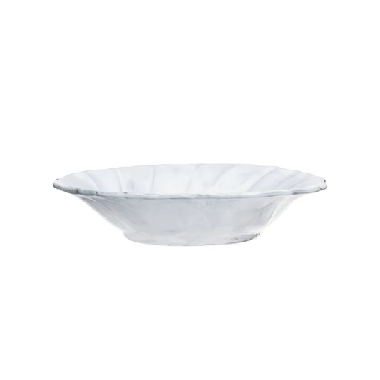 Incanto - White - Ruffle Pasta Bowl 9.5"