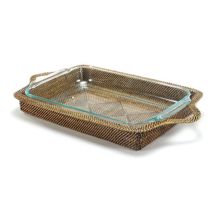 Rectangle Baker Basket with Dish 11x16