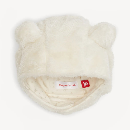 Minky Hat - Cloud White