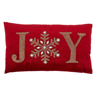 SRO Beaded Joy Pillow