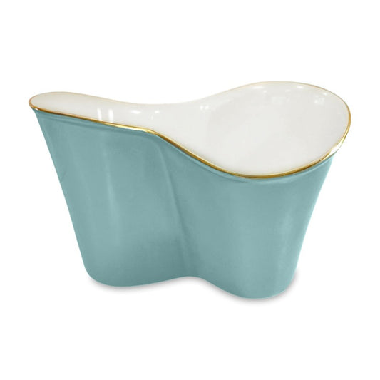 Encanto - Double Ice Bucket - Turquoise & White