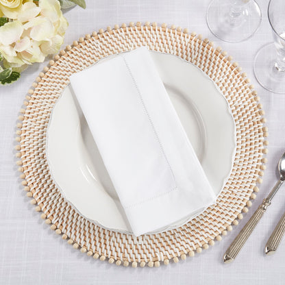 Classic Linen Hemstitch Napkin