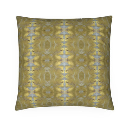 Gilt Gold & Merlot Pillow