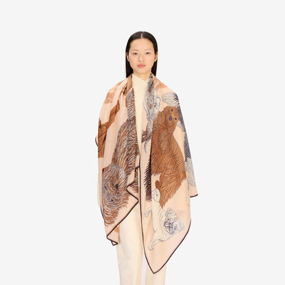 Scarf Etole 100 - Toutou - Nude