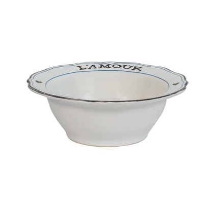JLK L'Amour Toujours Cereal/Ice Cream Bowl 7.5"
