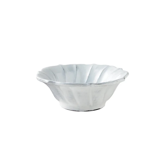 Incanto - White - Ruffle Cereal Bowl 7"