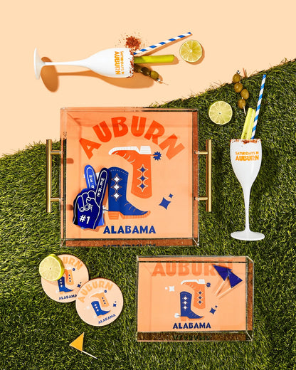 Auburn Kickoff Small Tray