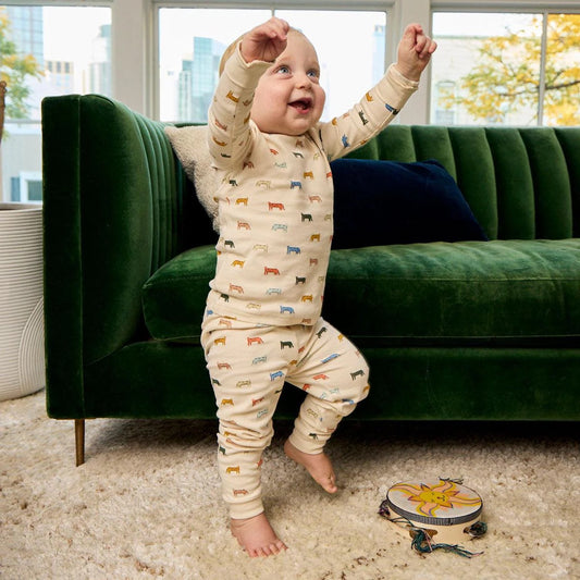 Le Tigre - Organic Cotton Long Sleeve Pajamas -