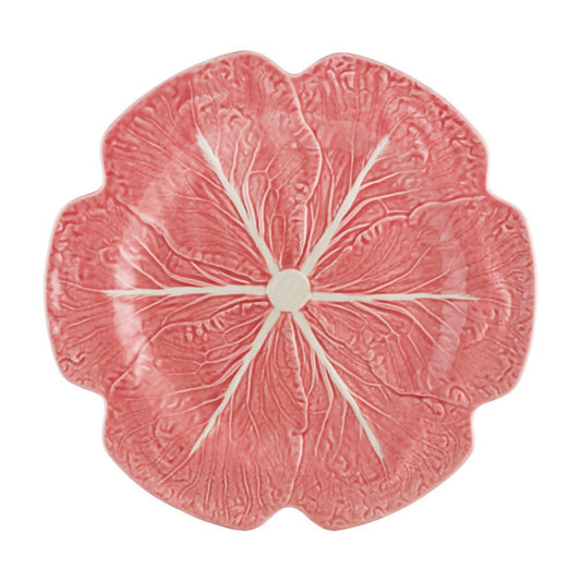 VIA Cabbage Charger Plate 12" - Pink