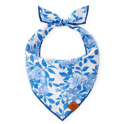 Pet Bandana - Blue Roses