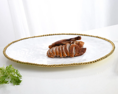 PPB Golden Salerno - Large Oval Platter (1723WG)