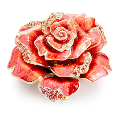 Enameled Rosie Rose Table Objet 4.5"