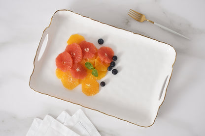 PPB Portofino - Rectangle Tray with Handles 16" (0014WG)