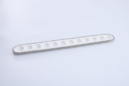 PPB Silver Salerno - Deviled Egg Tray (2535W)