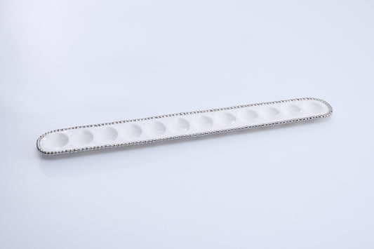 PPB Silver Salerno - Deviled Egg Tray (2535W)