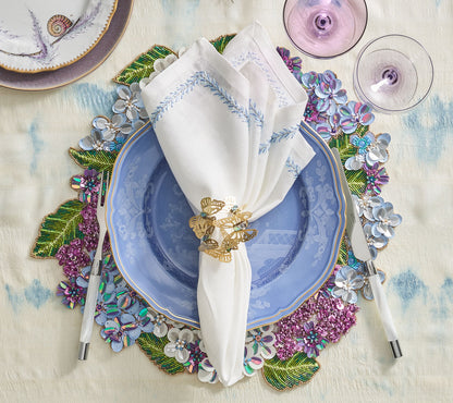 KSB Butterfly Garden Gold Napkin Ring