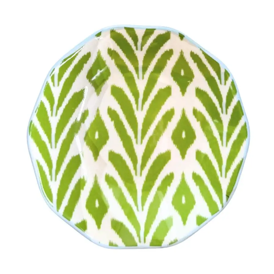 LPK Petite Frond - Ceramic Ring Dish - Green