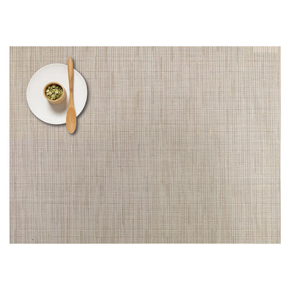 Bamboo Rectangle Placemat 19" - Chino