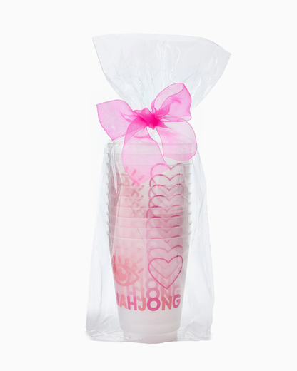 OMM I Heart Mahjong Cups