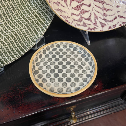 TFC Wine Coaster - Dot - Charcoal 5.25"