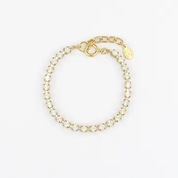 LVP B Dior Bracelet - White Opal