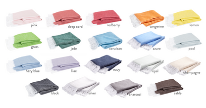 Pezzo Throw - Monogrammed
