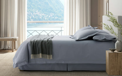 Paley Oversized Throw - Jade & Navy