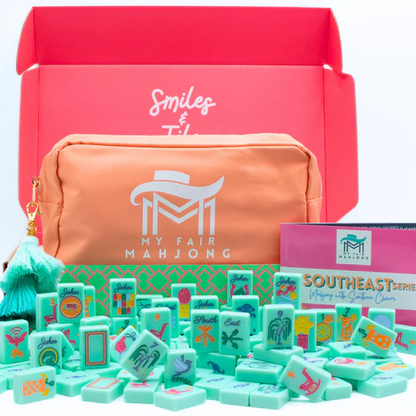 The Southeast Series - Mahjong with Southern Charm Tile Set