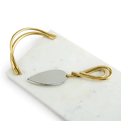 Calla Lily - Small Cheese Board & Spreader