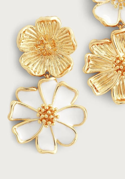 Wildflowers - Mixed Drop Earrings