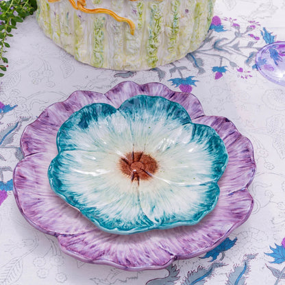 Elisabetta - Dinner Plate - Lilac Flower 10.5"