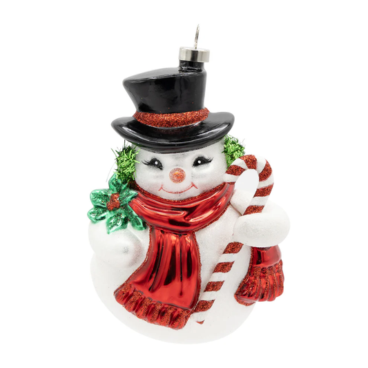 K&A Vintage Snowman Ornament
