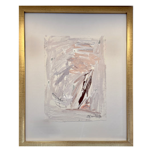 AC Abstract on Paper #5 - Mauve 15.25 x 19.25