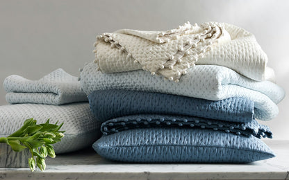 Margaret - Quilted Sham - Abalone - Euro