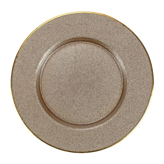 VTR Metallic Glass Charger - Fawn 12.5" (Retired)