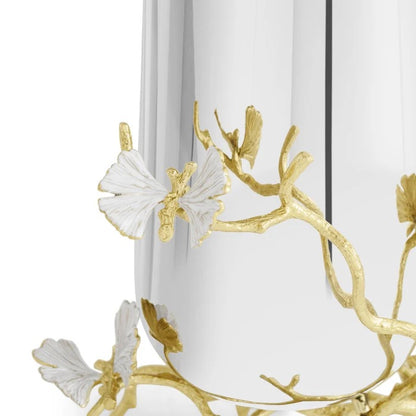 Butterfly Ginkgo Gold - Vase - Medium
