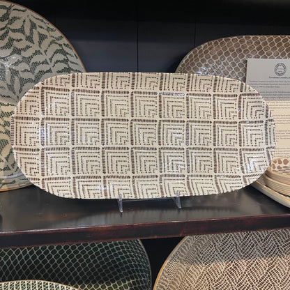 TFC Bread Tray - Deco - Chestnut - 15"