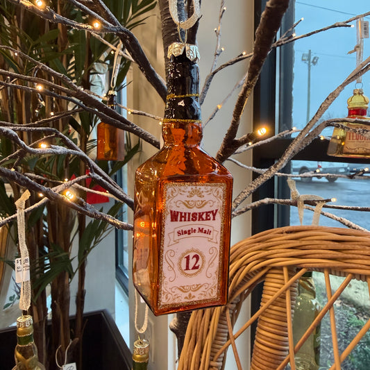 RZI Single Malt Whiskey Ornament 6"