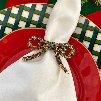 BDL Christmas Bow Napkin Ring