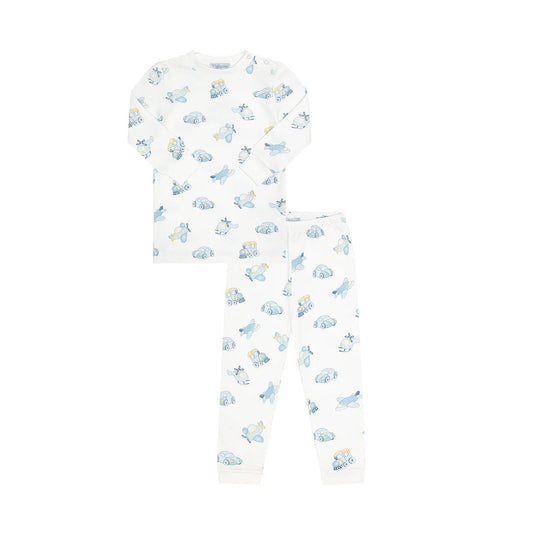 Mini Voyages - Two Piece Pajama Set -