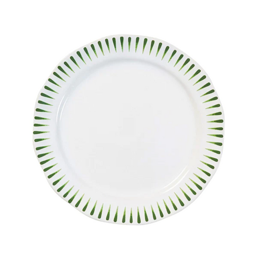 Sitio Stripe - Basil - Salad Plate 9"