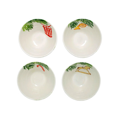 VTR Nutcracker - Assorted Cereal Bowls 6.5" - Set/4