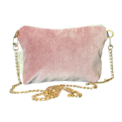 LV Monogram Flower Vintage Silk Scarf Crossbody Bag