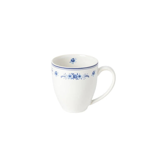 Vila - White & Blue Mug 14oz